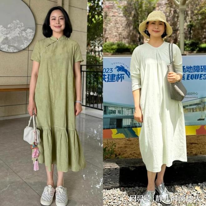 扮嫩不盲目追大牌时髦还大方见过世面的中年女性不刻意(图3)