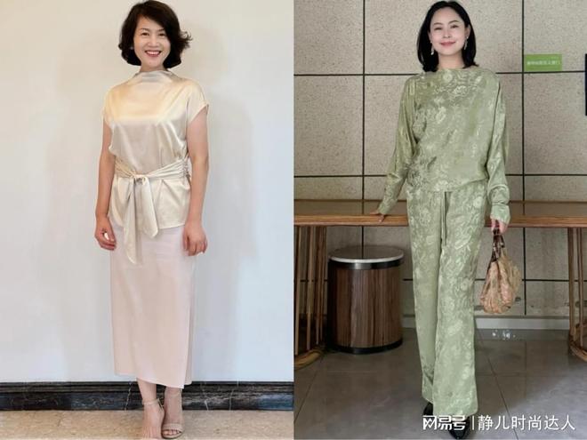 扮嫩不盲目追大牌时髦还大方见过世面的中年女性不刻意(图6)